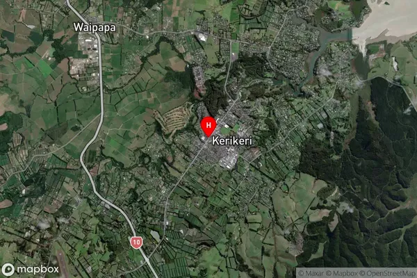 Kerikeri Surrounds, Northland Satellite Map