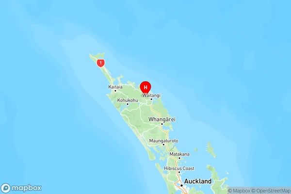 Kerikeri Surrounds, Northland Region Map