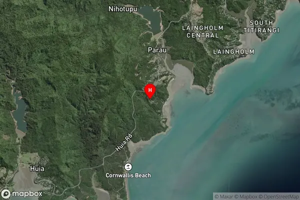 Parau, Auckland Satellite Map