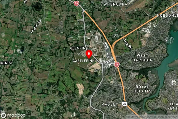 Westgate, Auckland Satellite Map