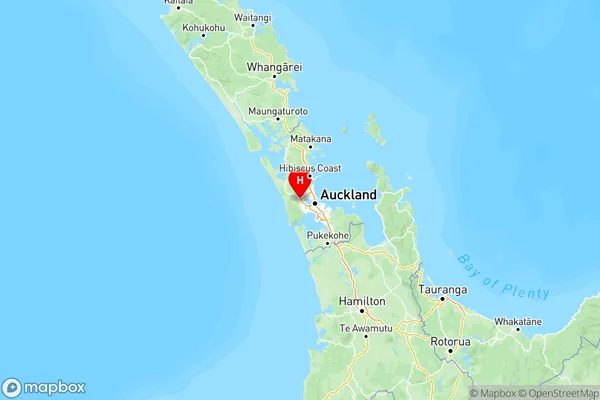 Westgate, Auckland Region Map