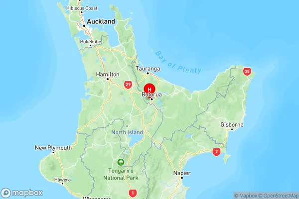 Pukehangi, Bay of Plenty Region Map