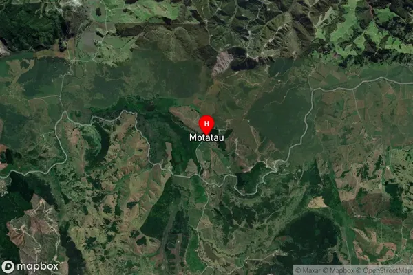 Motatau, Northland Satellite Map