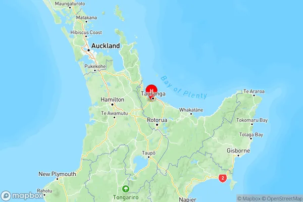 Greerton, Bay of Plenty Region Map