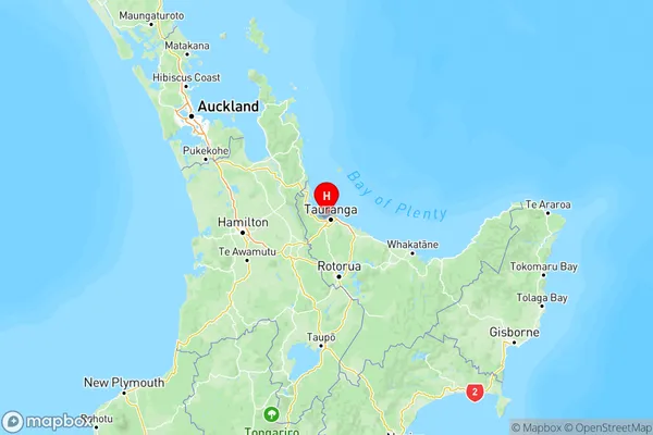 Matua, Bay of Plenty Region Map