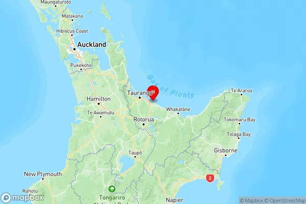 Maketu, Bay of Plenty Region Map