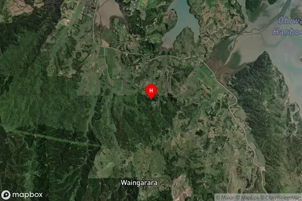 Wainui, Bay of Plenty Satellite Map