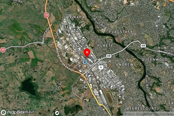 Northgate, Waikato Satellite Map