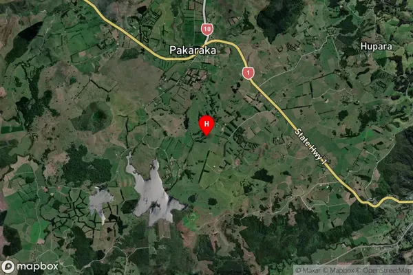 Pakaraka, Northland Satellite Map