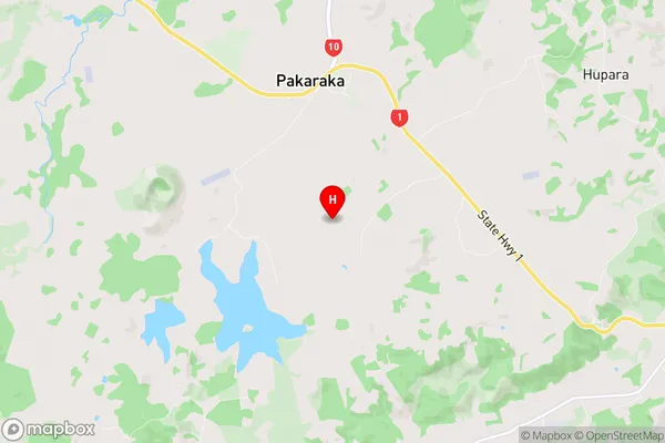 Pakaraka, Northland Region Map