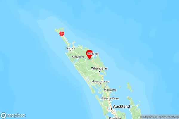 Pakaraka, Northland Region Map