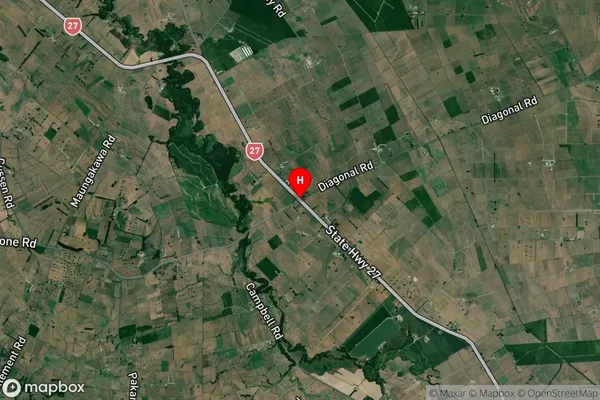 Ngarua, Waikato Satellite Map