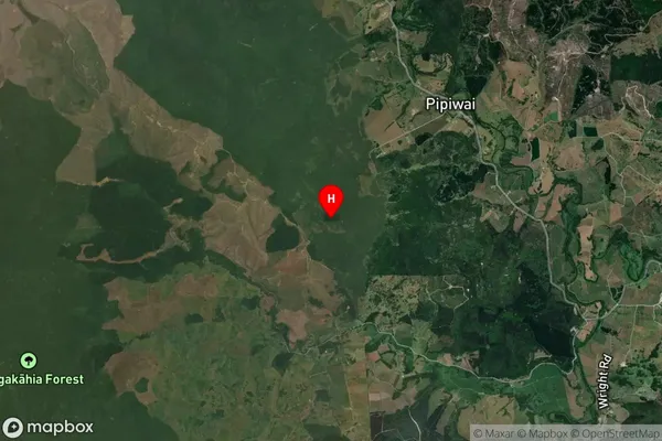 Pipiwai, Northland Satellite Map