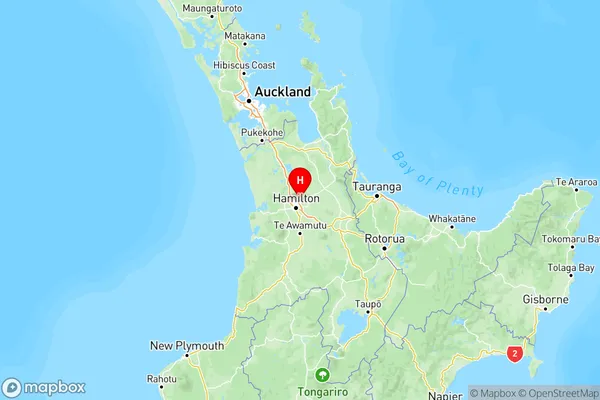 Puketaha, Waikato Region Map