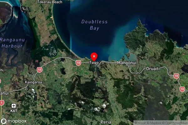 Taipa, Northland Satellite Map