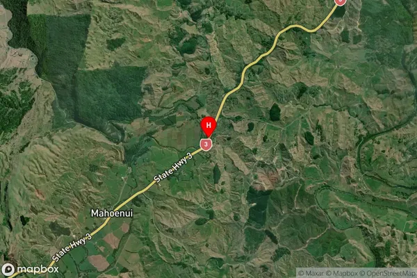 Mahoenui, Waikato Satellite Map