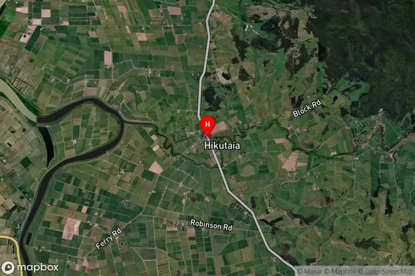 Hikutaia, Waikato Satellite Map