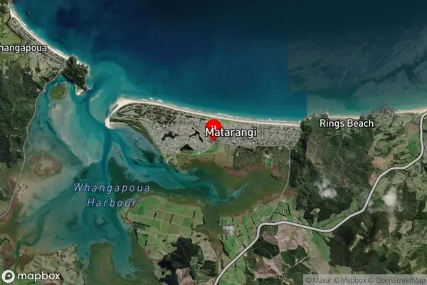 Matarangi, Waikato Satellite Map