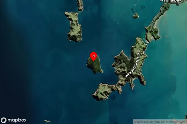 Motutapere Island, Waikato Satellite Map