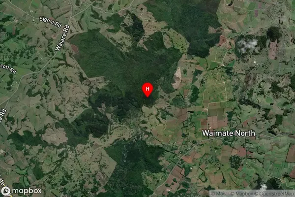 Waimate North, Northland Satellite Map