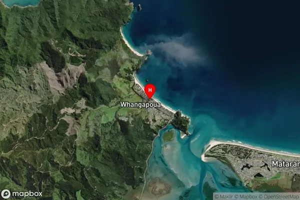 Whangapoua, Waikato Satellite Map