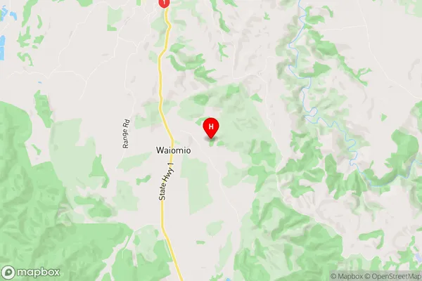 Waiomio, Northland Region Map