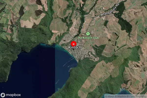 Kinloch, Waikato Satellite Map