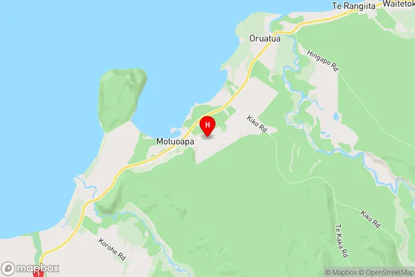 Motuoapa, Central North Island Region Map