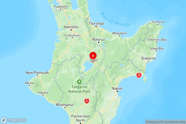 Nukuhau, Waikato Region Map