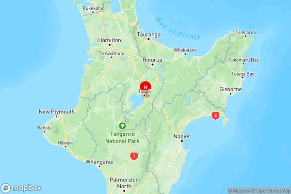 Richmond Heights, Waikato Region Map