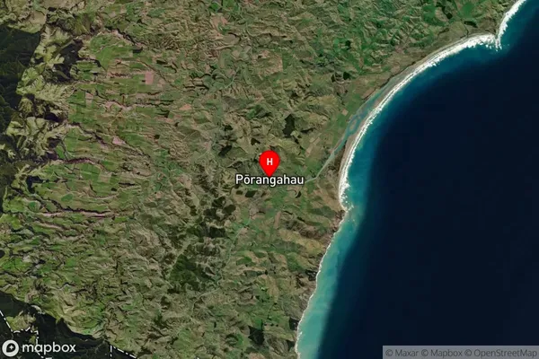 Porangahau, Hawke's Bay Satellite Map