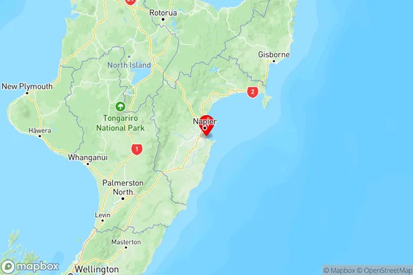 Haumoana, Hawke's Bay Region Map