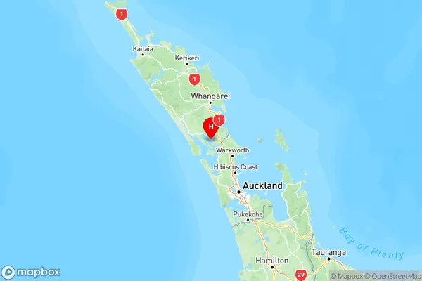 Otamatea Surrounds, Northland Region Map
