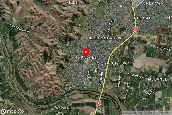 Taradale, Hawke's Bay Satellite Map