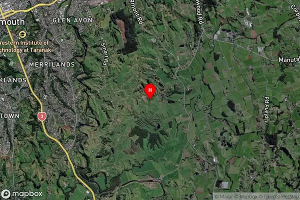 Hillsborough, Taranaki Satellite Map