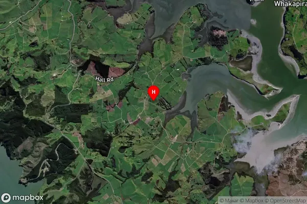 Tinopai, Northland Satellite Map