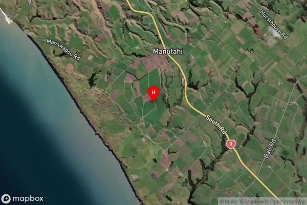 Manutahi, Taranaki Satellite Map